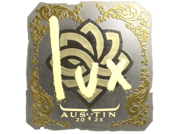 Naklejka | lux (złota) | Austin 2025