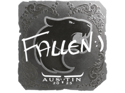 Naklejka | FalleN (foliowana) | Austin 2025