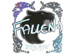 Naklejka | FalleN (holograficzna) | Austin 2025