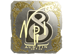 Naklejka | npl (złota) | Austin 2025