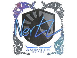 Naklejka | NertZ (holograficzna) | Austin 2025
