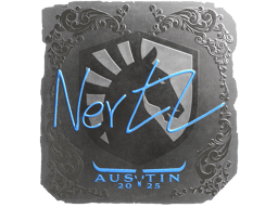 Naklejka | NertZ (foliowana) | Austin 2025