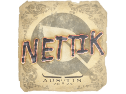 Naklejka | nettik | Austin 2025