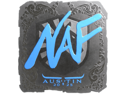 Naklejka | NAF (foliowana) | Austin 2025