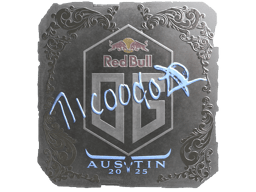 Naklejka | nicoodoz (foliowana) | Austin 2025