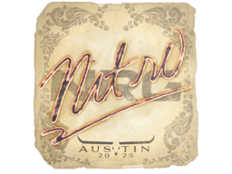 Naklejka | nitr0 | Austin 2025