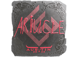 Naklejka | Ariucle (foliowana) | Austin 2025