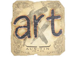 Naklejka | arT | Austin 2025