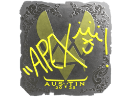 Naklejka | apEX (foliowana) | Austin 2025