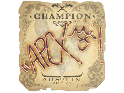 Naklejka | apEX (mistrz) | Austin 2025