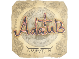 Naklejka | adamb | Austin 2025