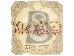 Naklejka | alex666 | Austin 2025