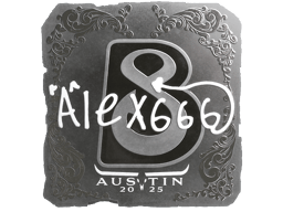 Naklejka | alex666 (foliowana) | Austin 2025