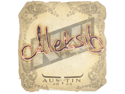 Naklejka | Aleksib | Austin 2025