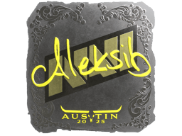 Naklejka | Aleksib (foliowana) | Austin 2025