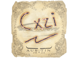 Naklejka | Cxzi | Austin 2025