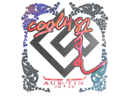 Naklejka | cool4st (holograficzna) | Austin 2025