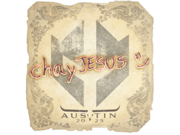 Naklejka | chayJESUS | Austin 2025