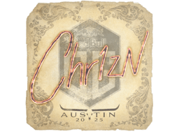 Naklejka | Chr1zN | Austin 2025
