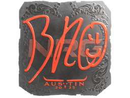 Naklejka | br0 (foliowana) | Austin 2025