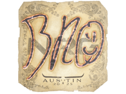 Naklejka | br0 | Austin 2025
