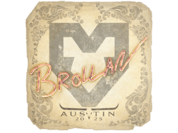 Naklejka | Brollan | Austin 2025