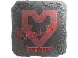 Naklejka | Brollan (foliowana) | Austin 2025