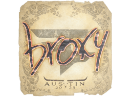 Naklejka | broky | Austin 2025
