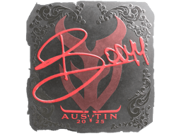 Naklejka | bodyy (foliowana) | Austin 2025