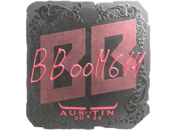 Naklejka | Boombl4 (foliowana) | Austin 2025