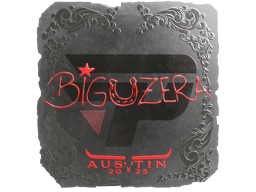 Naklejka | biguzera (foliowana) | Austin 2025