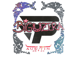 Naklejka | biguzera (holograficzna) | Austin 2025