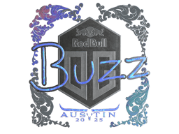 Naklejka | Buzz (holograficzna) | Austin 2025