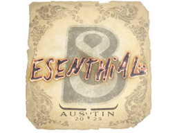Naklejka | esenthial | Austin 2025