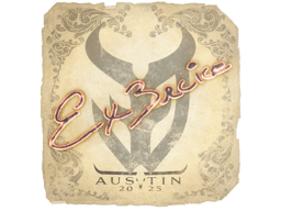 Naklejka | Ex3rcice | Austin 2025
