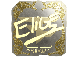 Naklejka | EliGE (złota) | Austin 2025