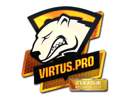 Naklejka | Virtus.Pro (holograficzna) | Atlanta 2017