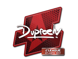 Naklejka | dupreeh | Atlanta 2017