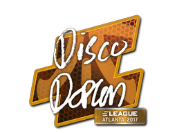 Naklejka | disco doplan | Atlanta 2017