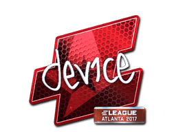 Naklejka | device (foliowana) | Atlanta 2017