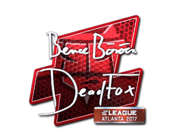 Naklejka | DeadFox (foliowana) | Atlanta 2017