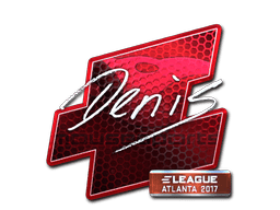 Naklejka | denis (foliowana) | Atlanta 2017