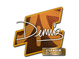Naklejka | dennis | Atlanta 2017