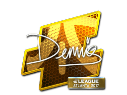 Naklejka | dennis (foliowana) | Atlanta 2017