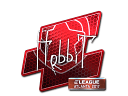 Naklejka | Hobbit (foliowana) | Atlanta 2017