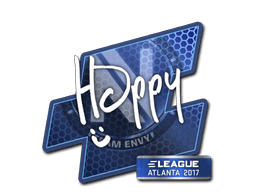 Naklejka | Happy | Atlanta 2017