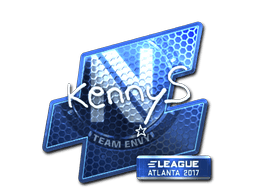 Naklejka | kennyS (foliowana) | Atlanta 2017