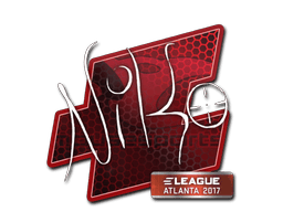 Naklejka | NiKo | Atlanta 2017