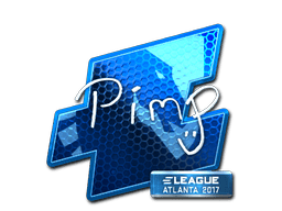 Naklejka | Pimp (foliowana) | Atlanta 2017