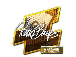 Naklejka | pashaBiceps (foliowana) | Atlanta 2017